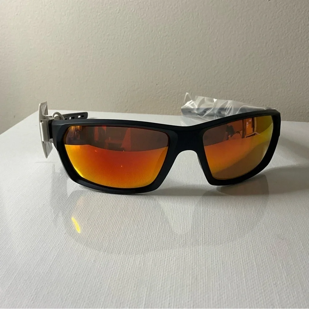 Reebok Black Sunglasses with Orange Lenses